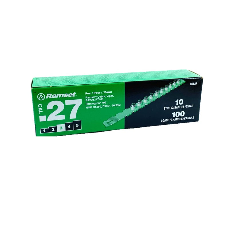 FULMINANTE VERDE cal 27 (100 UND)